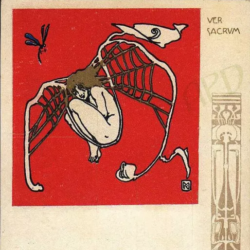Cartolina n.1 Serie Ver Sacrum