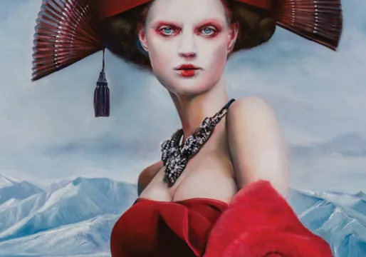 Legend  - 48 x 48 inches (122 x 122 cm), oil on canvas, 2016 Private Collection – Suzanne Anan (USA)