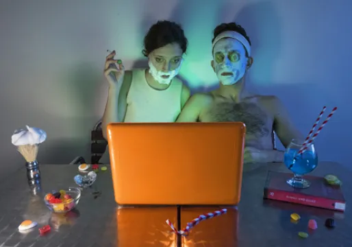 Romeo and Juliet - 28 x 41 - self-portrait shot with digital full frame camera – Greta Lorimer (ITA)