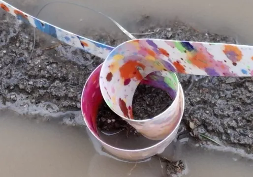 Pensieri d'acqua e di Fango - installazione