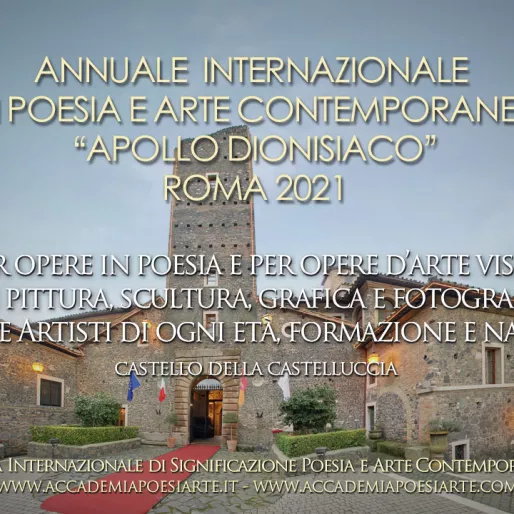 Annuale internazionale di poesia e arte contemporanea Apollo dionisiaco al Castello della Castelluccia