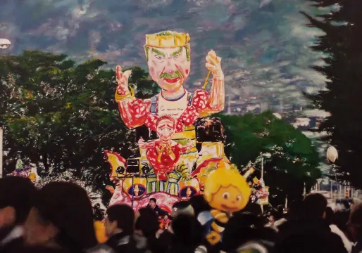 Borders colors, acrilico su tela, 50x70 cm, 2020