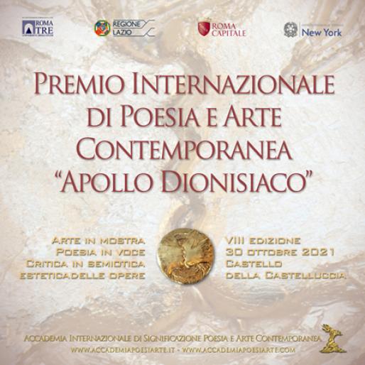 Annuale internazionale di poesia e arte contemporanea Apollo dionisiaco a Roma
