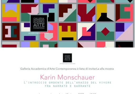 Mostra di Karin Monschauer in Galleria Accademica 