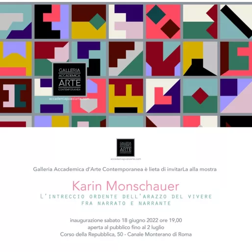 Mostra di Karin Monschauer in Galleria Accademica 