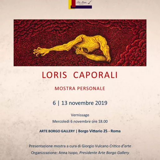 Mostra personale Loris Caporali
