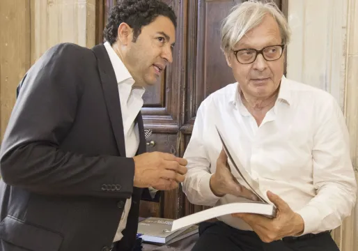 Salvo Nugnes e Vittorio Sgarbi