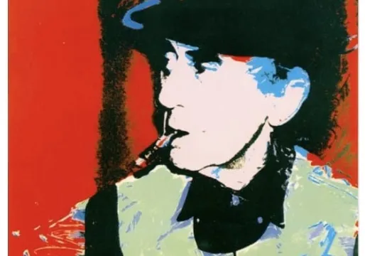 Andy Warhol Man Ray, 1974 Serigrafia cm 80x80 Firmata e numerata a penna nera sul retro "Andy Warhol '74, XIX/XXX"