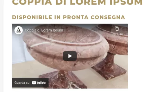 Coppia di lorem ipsum: esempio di testo segnaposto ripreso da un sito web