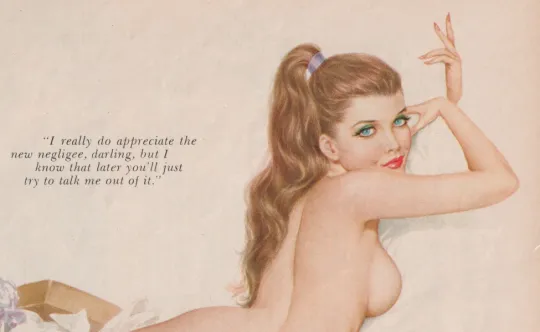 Tavola di Vargas apparsa su «Playboy» (1965)