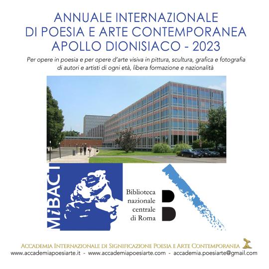 Internazionale Apollo dionisiaco BNC Roma 2023