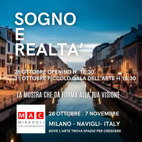 Locandina Sogno e realtà