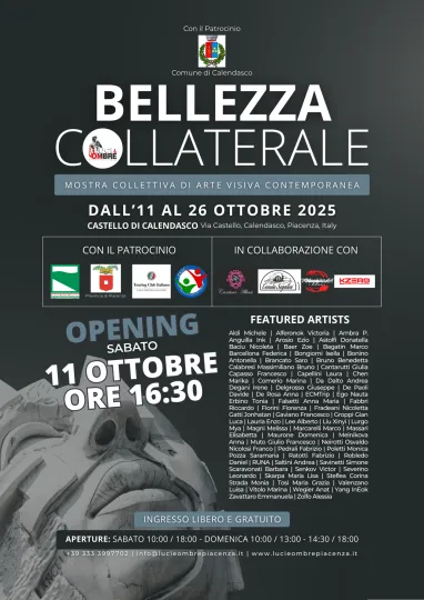 Mostra collettiva di arte visiva contemporanea Bellezza Collaterale