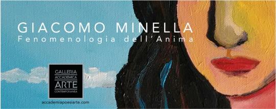 Mostra di Giacomo Minella in Galleria Accademica d'Arte Contemporanea della città d'arte Canale Monterano di Roma