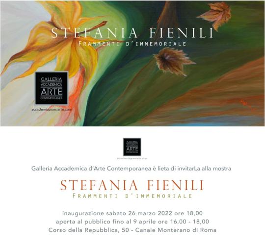 La Galleria accademica presenta Stefania Fienili