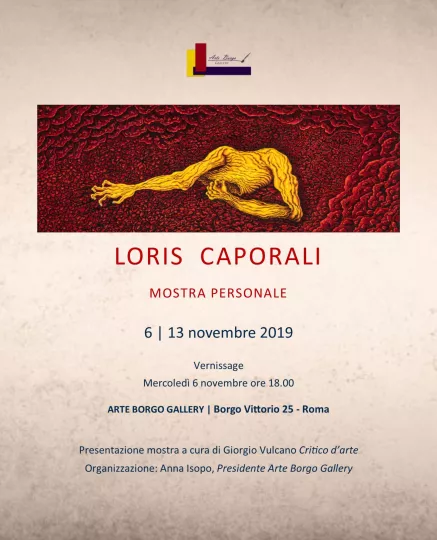 Mostra personale Loris Caporali