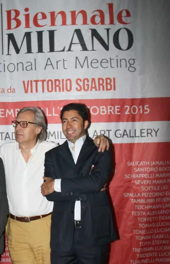 Vittorio Sgarbi e Salvo Nugnes 