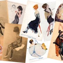 Le pin up nella cartoline di Kirchner
