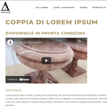 Coppia di lorem ipsum: esempio di testo segnaposto ripreso da un sito web